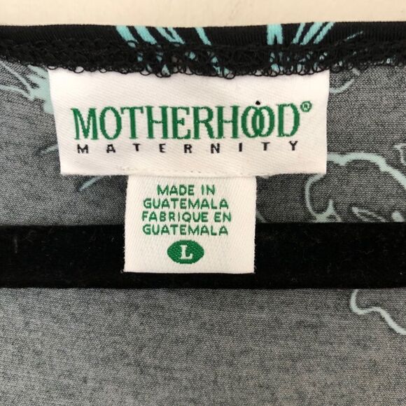 Motherhood Maternity 3/4 Sleeve Floral Dress Size Large - Picture 3 of 10